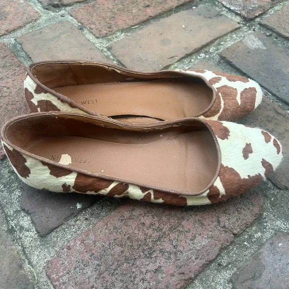 Pony Hair Ballet Flats - Picture 2 of 8